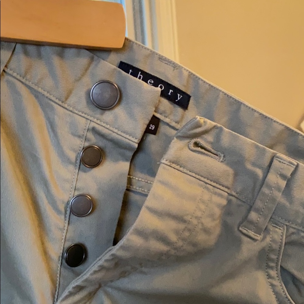 Theory Khaki Hayden Chinos